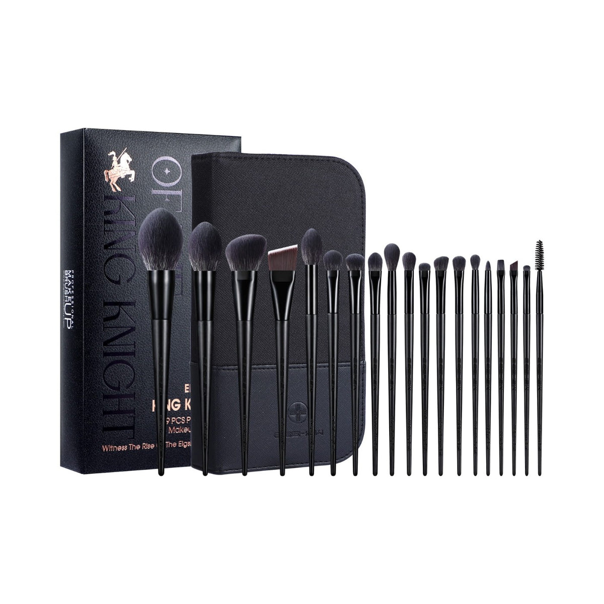 Eigshow Beauty King Knight Makeup Brush Kit — Set de pinceaux maquillage