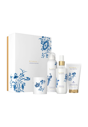 Rituals Rituals Set: Amsterdam Collection, Cleansing, Shower Foam, 200 ml + Amsterdam Collection, Moisturising, Body Cream, 150 ml + Amsterdam Collection, Scented Candle, 140 g + Amsterdam Collection, Dutch Tulips, Cardamom and Japanese Yuzu, Sp 