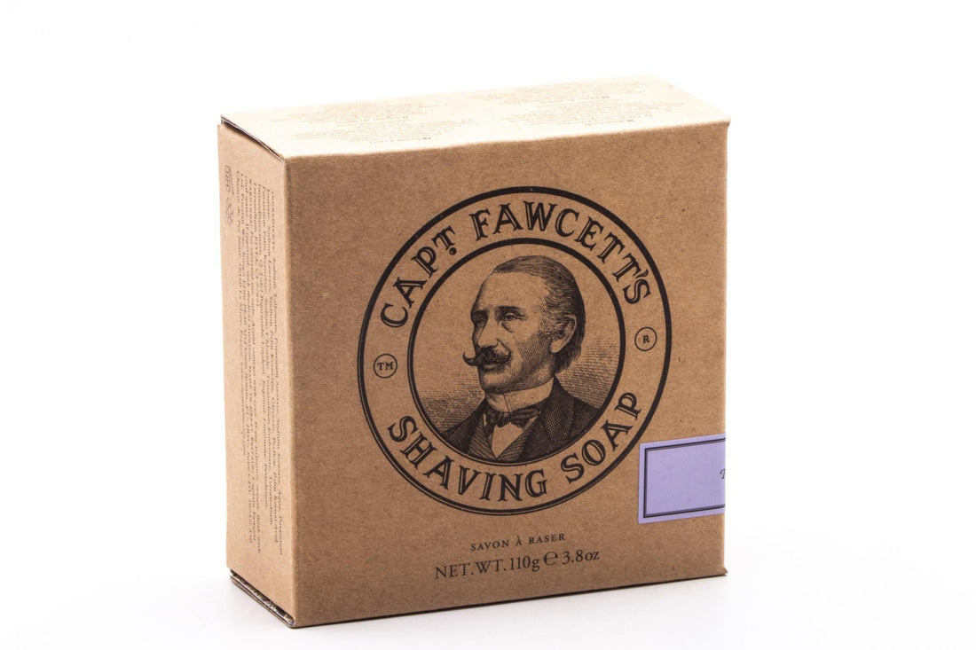 Captain fawcett Shaving soap in wooden bowl (Shaving Soap) 110 g