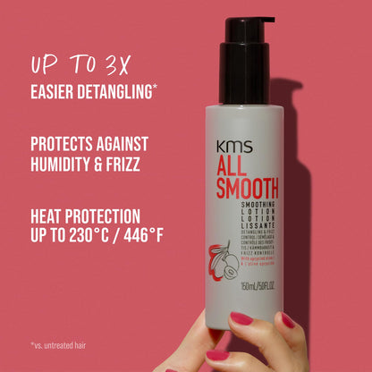 Kms Allsmooth Smoothing Lotion — lozione lisciante leave-in capelli 150 ml