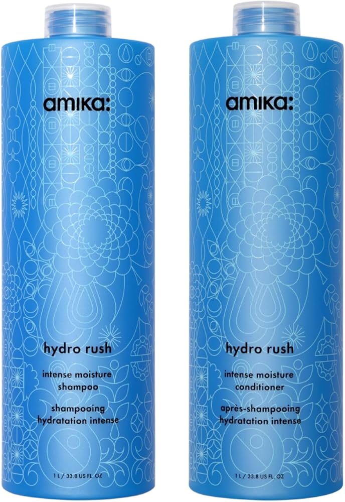 Amika Hydro Rush shampoo idratazione intensa 1000 ml — Shampoo