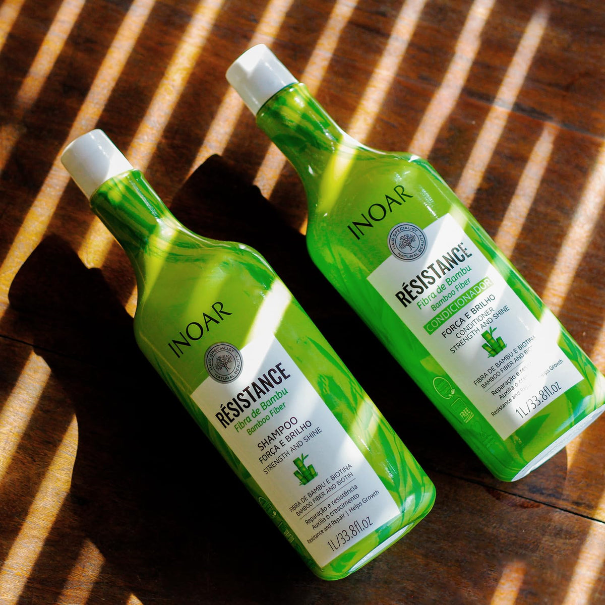 Inoar Résistance Bambu 2× 1000 ml — Set Capelli