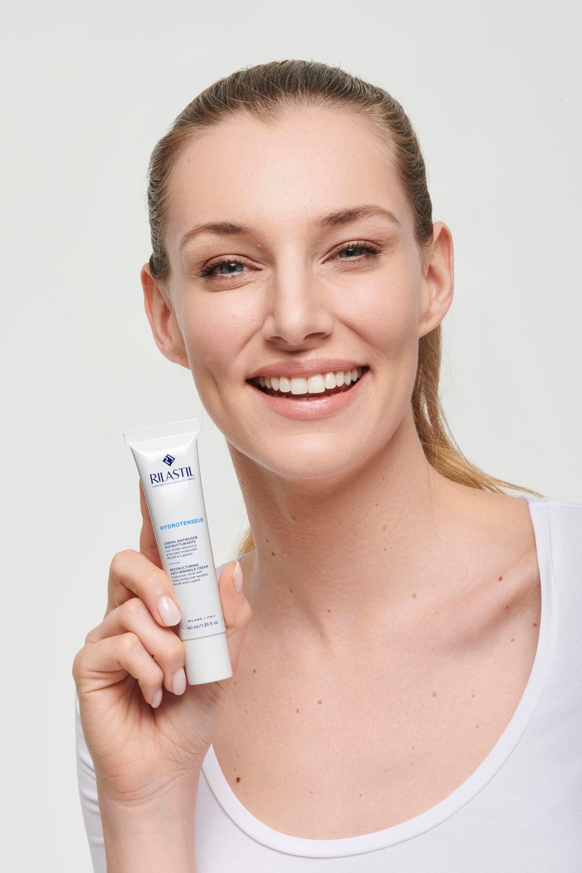 Rilastil Hydrotenseur Gel-Crema Antirughe Matt Ristrutturante 40 ml — Crema Viso