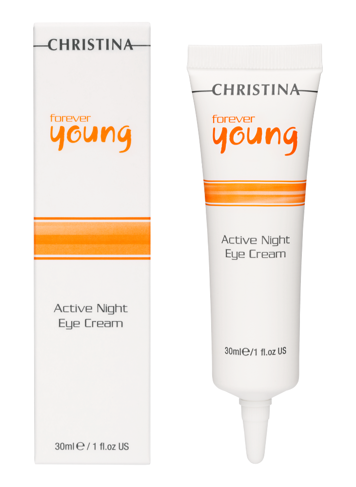 Crema contorno occhi, da notte Christina Forever Young Active Night contorno occhi 30 ml