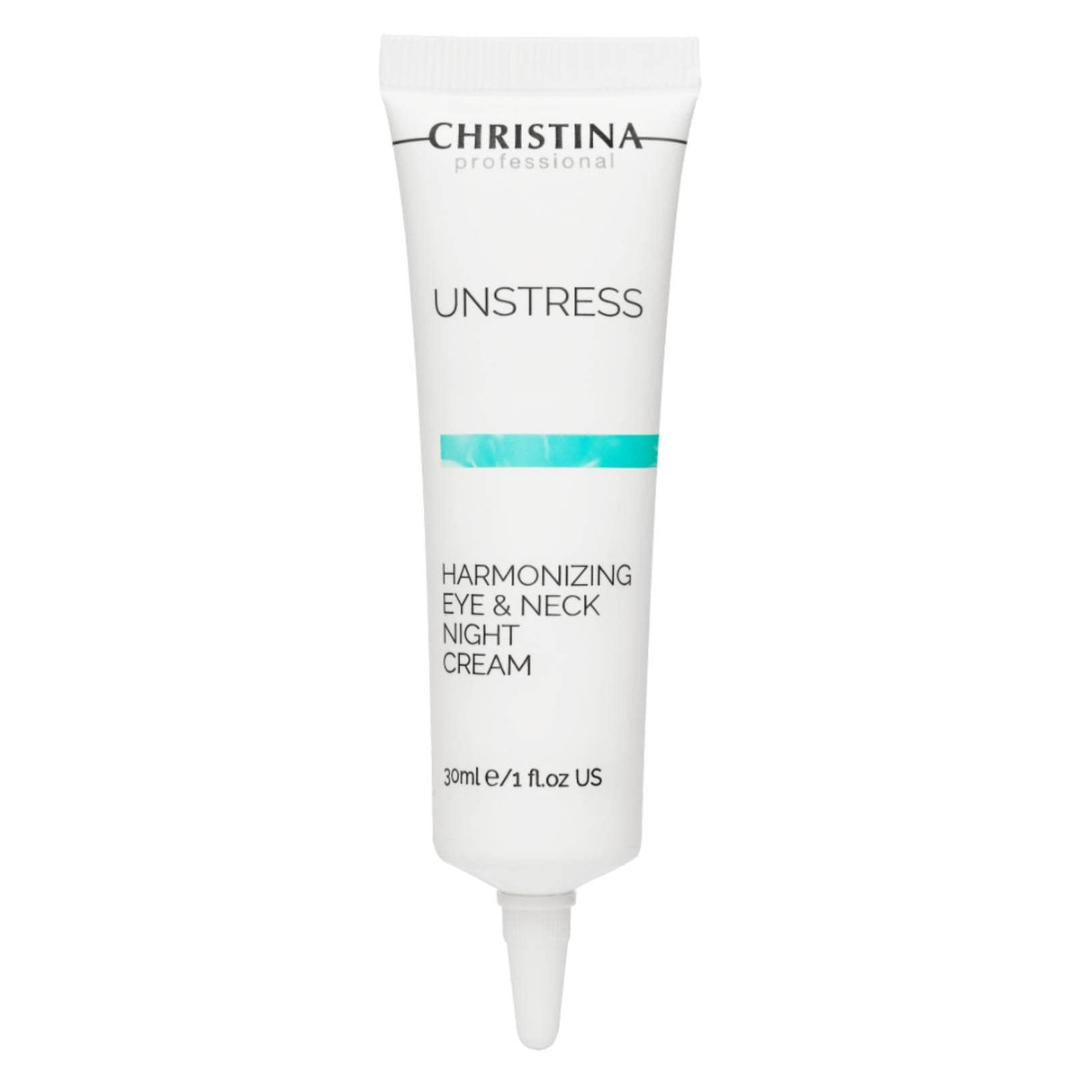 Christina Unstress Harmonizing Crema notte normalizzante occhi e collo 30 ml — Crème de nuit yeux et cou