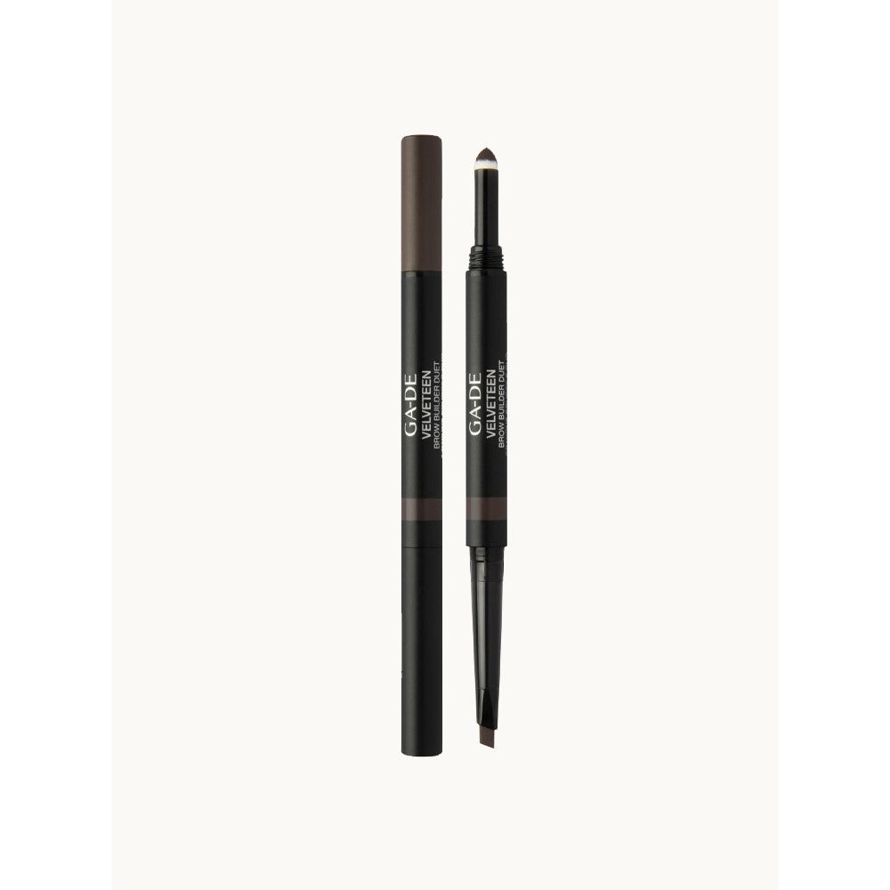 Ga-De Velveteen Brow Builder Duet 42 Espresso 1 pz — Duo øjenbrynsblyant