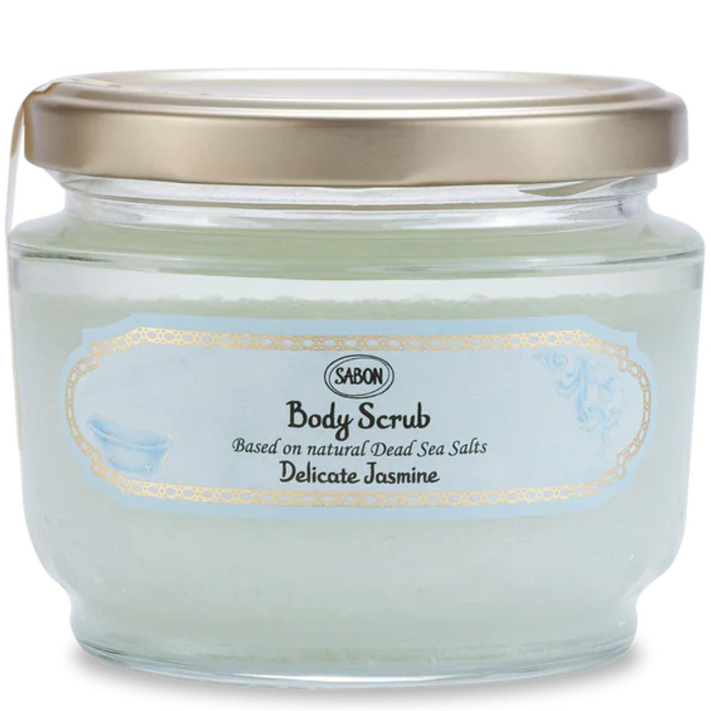Sabon Delicate Jasmine scrub corpo esfoliante al gelsomino 320 g
