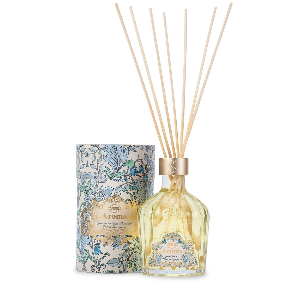 Sabon Home Aroma Reed Diffuser Jasmine &amp; Blue Hyacinth fragranza floreale 245 ml