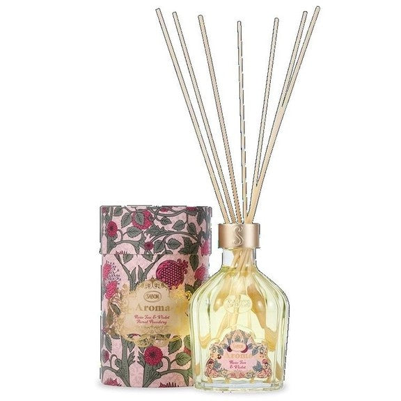 Sabon Home Aroma Reed Difusor aromático Rosa y violeta 245 ml