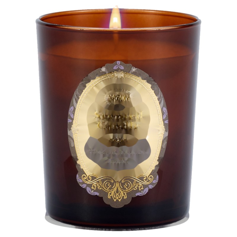 Candela profumata in vetro "Patchouli, lavanda e vaniglia" Sabon Scented Candle Patchouli Lavender Vanilla 180 g