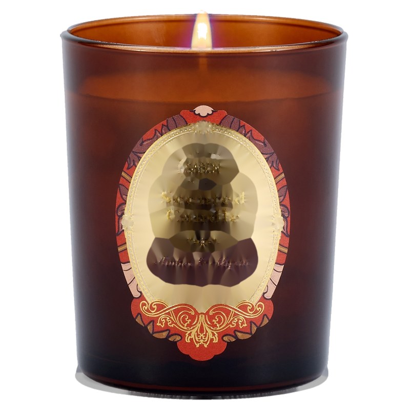 Candela profumata in vetro &