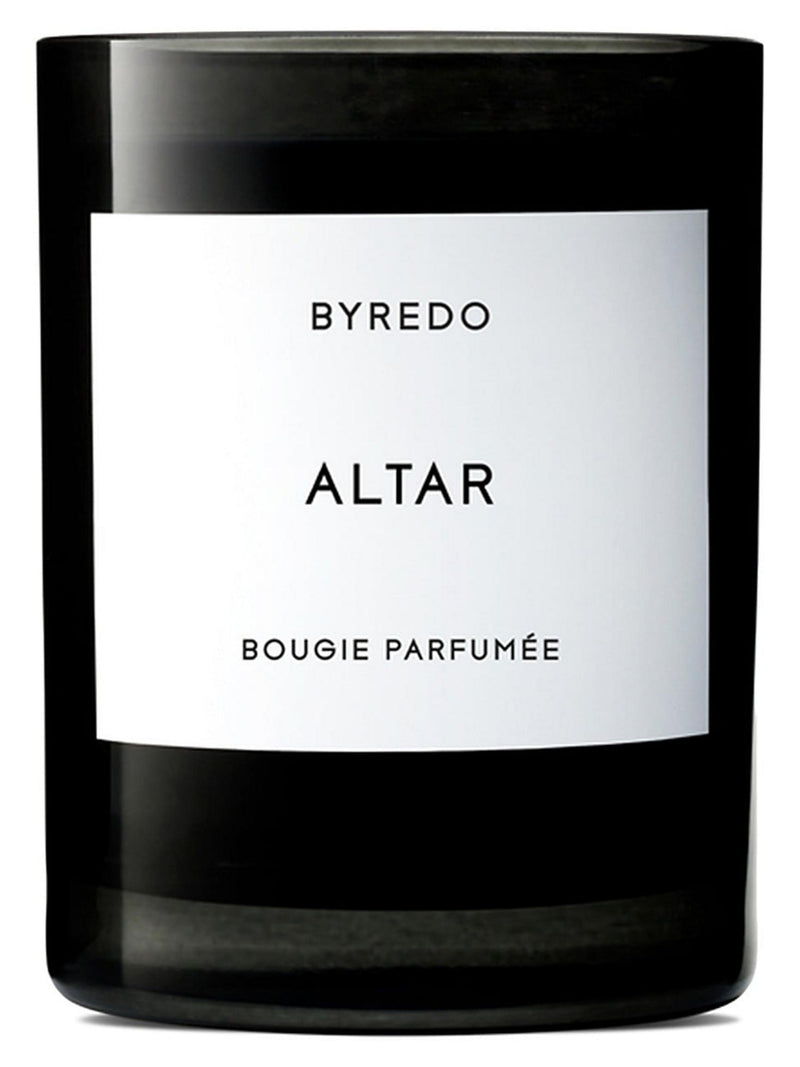 Byredo Vela perfumada especiada de âmbar do altar 240 g 