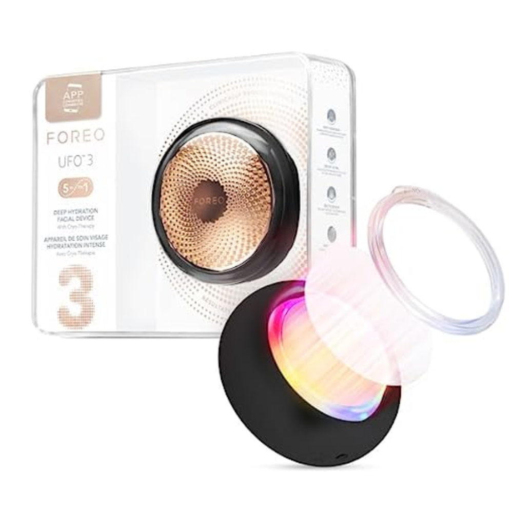 Foreo UFO™ 3 五合一声波面部补水仪 - 款式：黑色