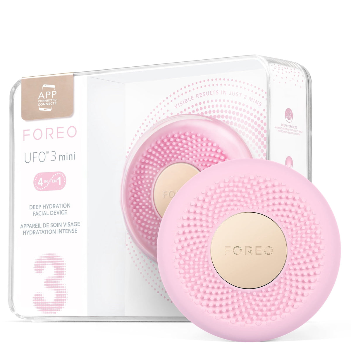 Foreo Ufo 3 Mini Rosa Perla — Appareil d&