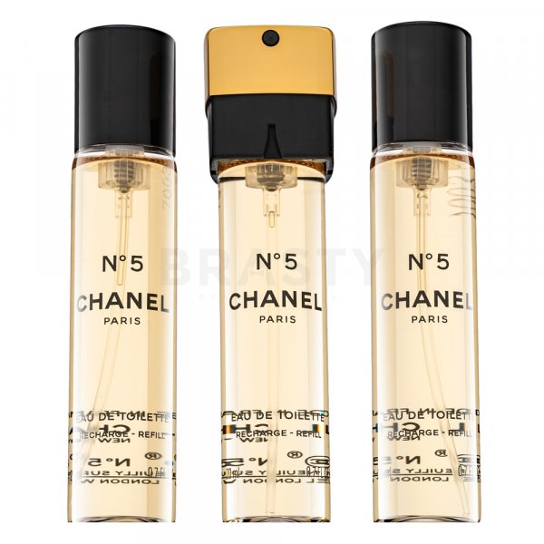 Chanel No.5 EDT - Recambio W 3 x 20 ml