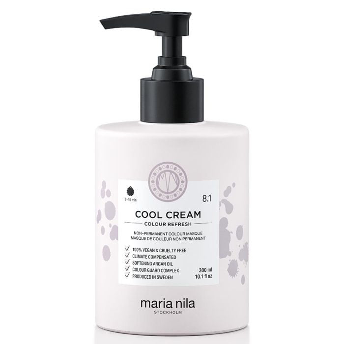Maria Nila Colore Refresh maschera colorante per capelli 8.1 Crema Fredda 300 ml — Maschera colorante