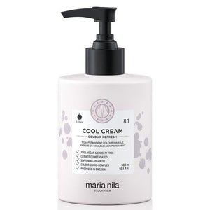 Maria Nila Colore Refresh maschera colorante per capelli 8.1 Crema Fredda 300 ml — Maschera colorante