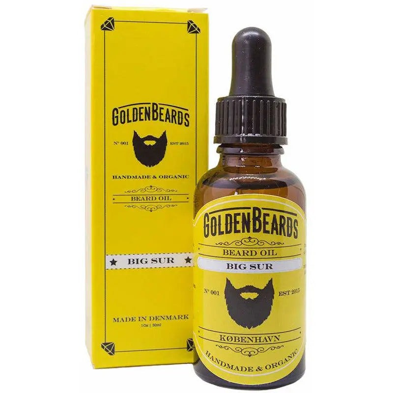 Golden Beards Olio barba Big Sur 30 ml — Aceite para barba