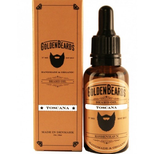 Golden Beards Olio barba Toscana 30 ml — Aceite para barba