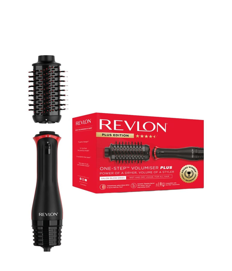 Revlon One-Step Volumiser Plus RVDR5298E Hårtørrer børste til styling, 1 enhed 