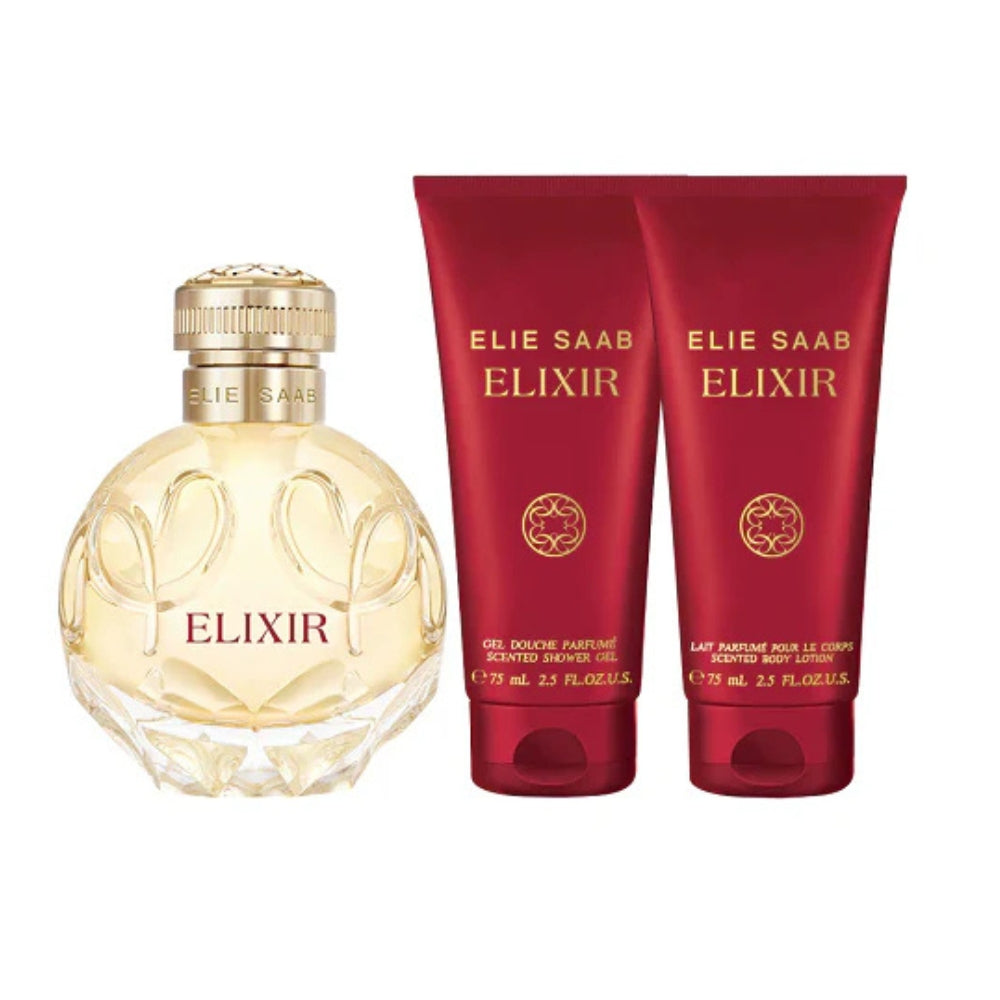 Elie Saab Elixir Cofanetto 3 pezzi — Cofanetto profumo donna
