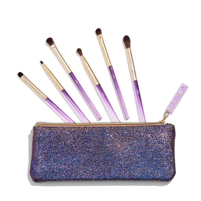 Nabla Set Pennelli per Occhi Amethyst Detail — Set Pennelli