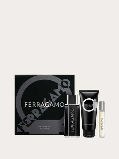 Ferragamo Sublime Leather Set (edp/100ml + edp/15ml + gel/doccia/100ml)