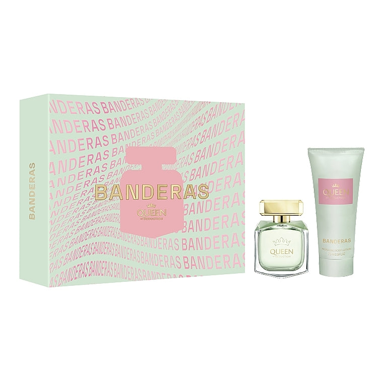 Banderas Queen of Seduction Set (edt/50ml + b/lot/75ml)