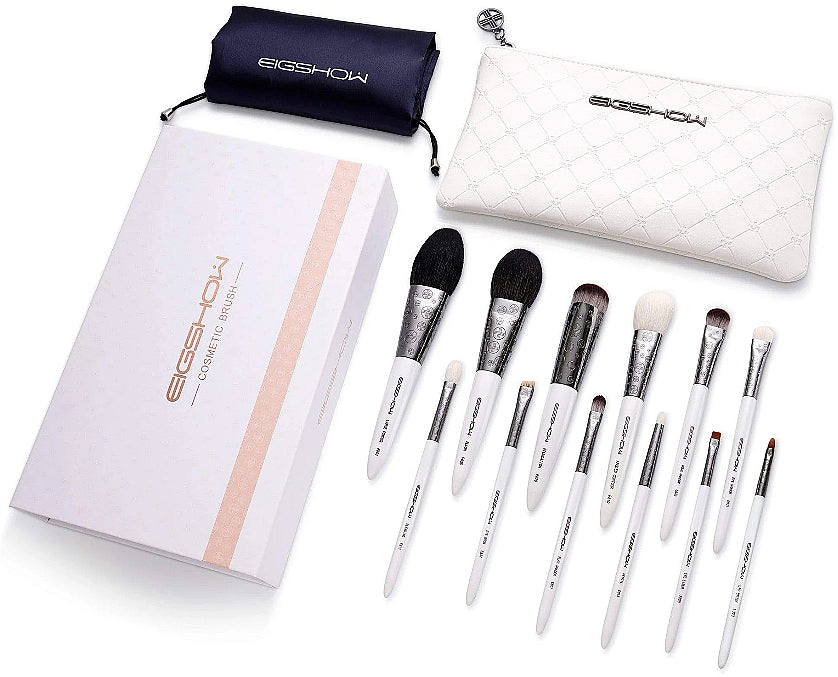 Eigshow Beauty Classic Makeup Brush Kit Light Gun Black — set pennelli trucco 12 pz.