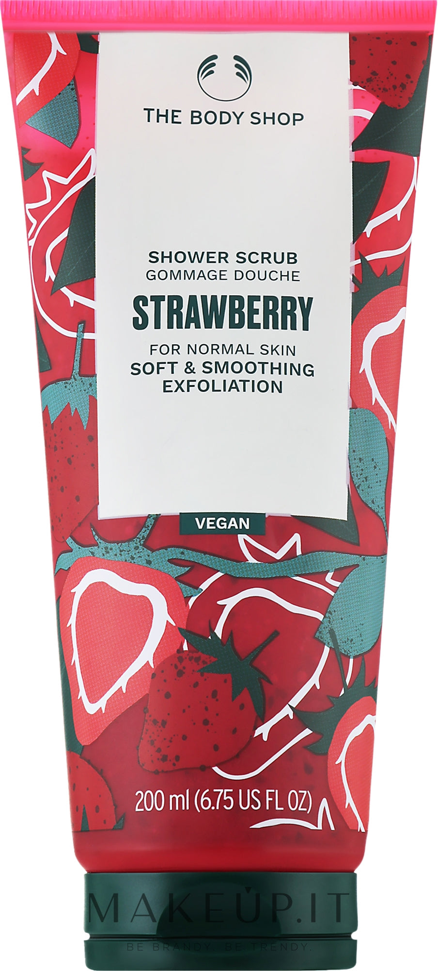 Scrub doccia alla fragola The Body Shop Strawberry Shower Scrub 200 ml