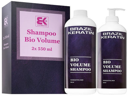 Set Brazil Keratin Bio Volume Shampoo (h/shampoo/550mlx2)