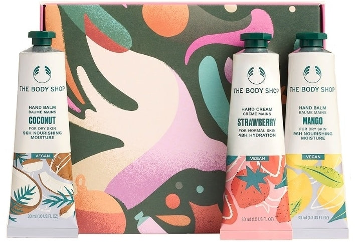 Set The Body Shop Hand Care Trio (h/cr/3x30ml)