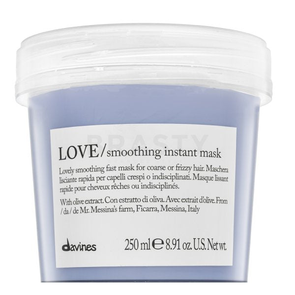 Cura dei capelli essenziale di Davines Love maschera instantanea lenitiva 250 ml