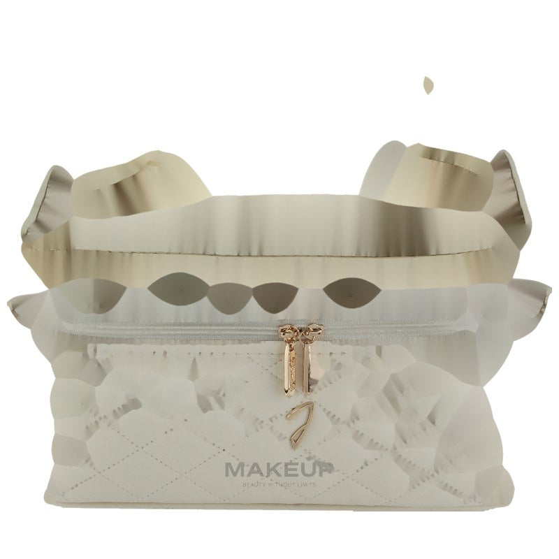 Beauty case, beige, A6152VT Janeke