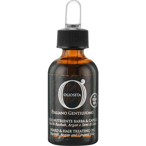 Barex Italiana Olioseta Gentiluomo Olio capelli e barba 30 ml — Olio capelli e barba