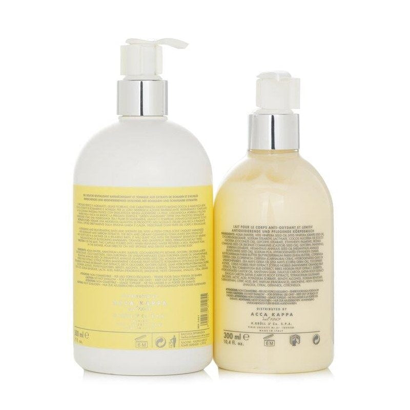 Set Acca Kappa Green Mandarin set regalo (sh/gel/500ml + b/lot/300ml)