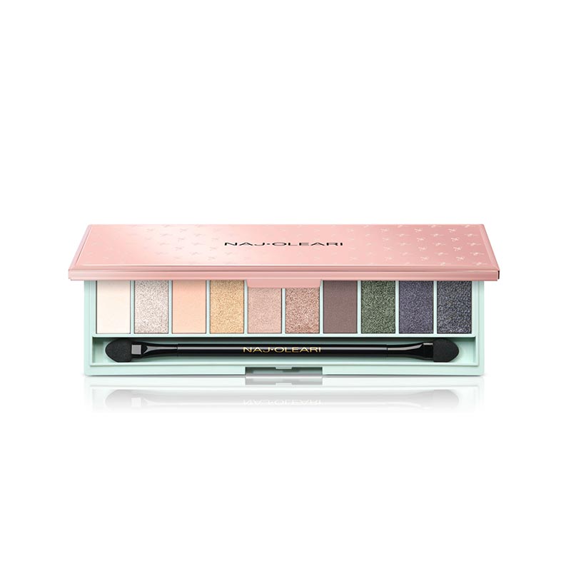 Naj·Oleari Wonder Look Palette 10 Colori Ombretto 03 Toni Freddi — Palette Ombretti