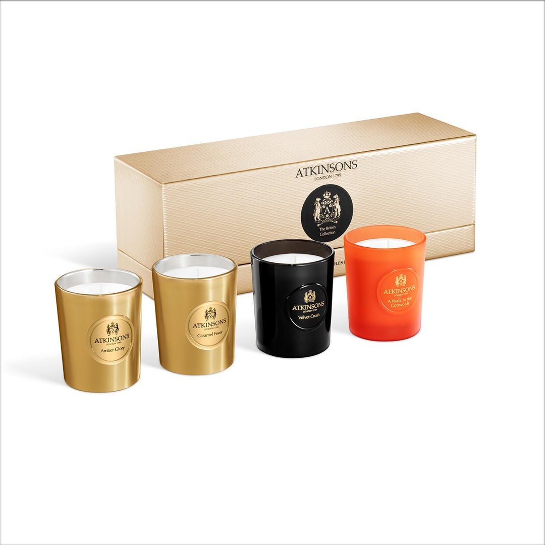 Atkinsons The British Collection 4x75 g — Candele Profumate