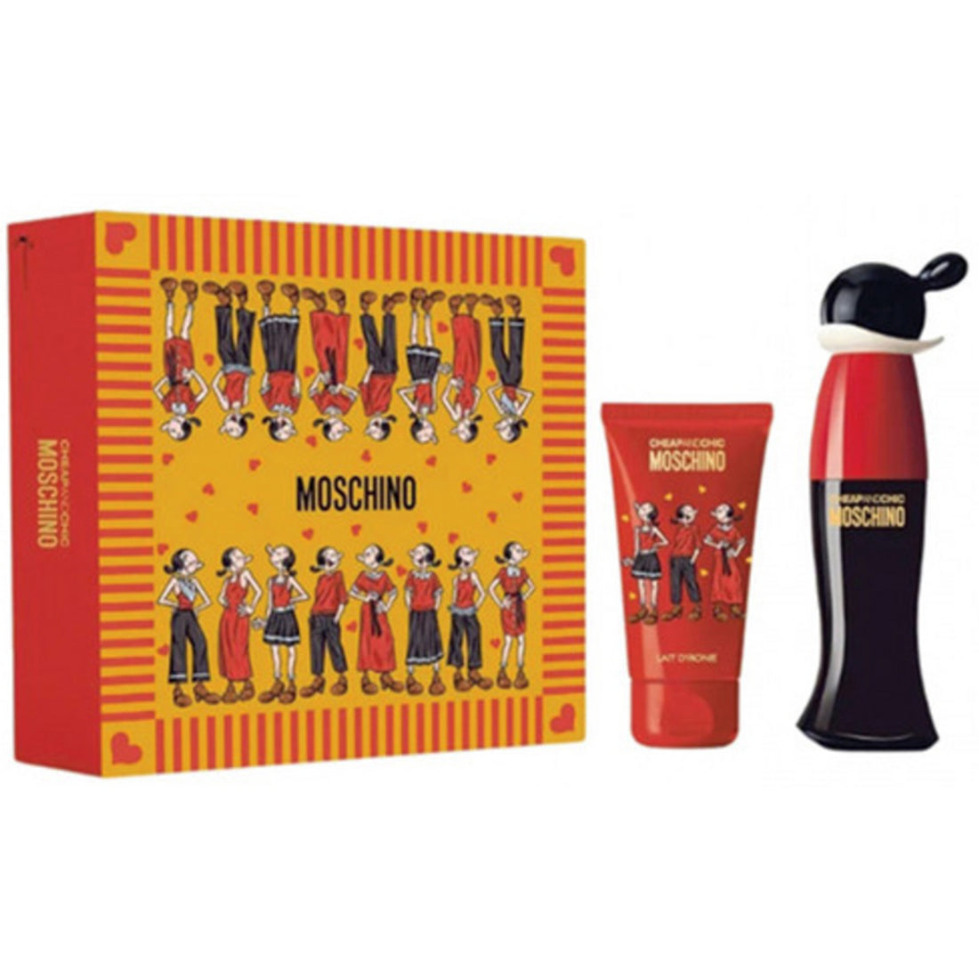 Moschino 便宜又别致的 2 件套盒