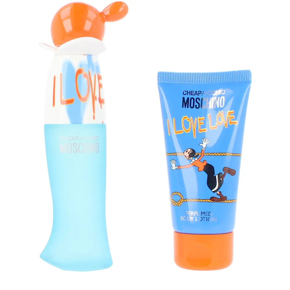 Moschino Coffret 2 pièces I Love pas cher et chic