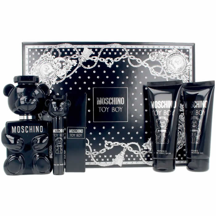 Moschino Toy Boy Eau De Parfum Spray 100 ml, set da 4 pezzi