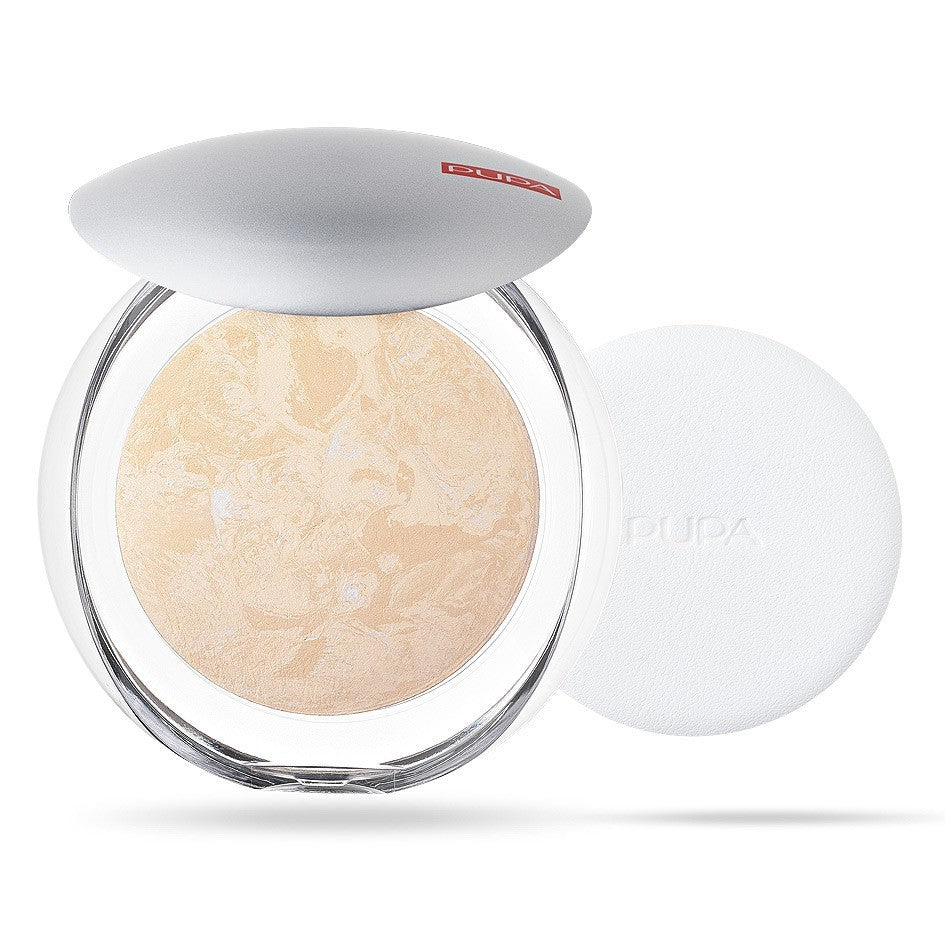 Pupa Luminys Silky Cipria cotta compatta luminosa 01 Ivory Beige