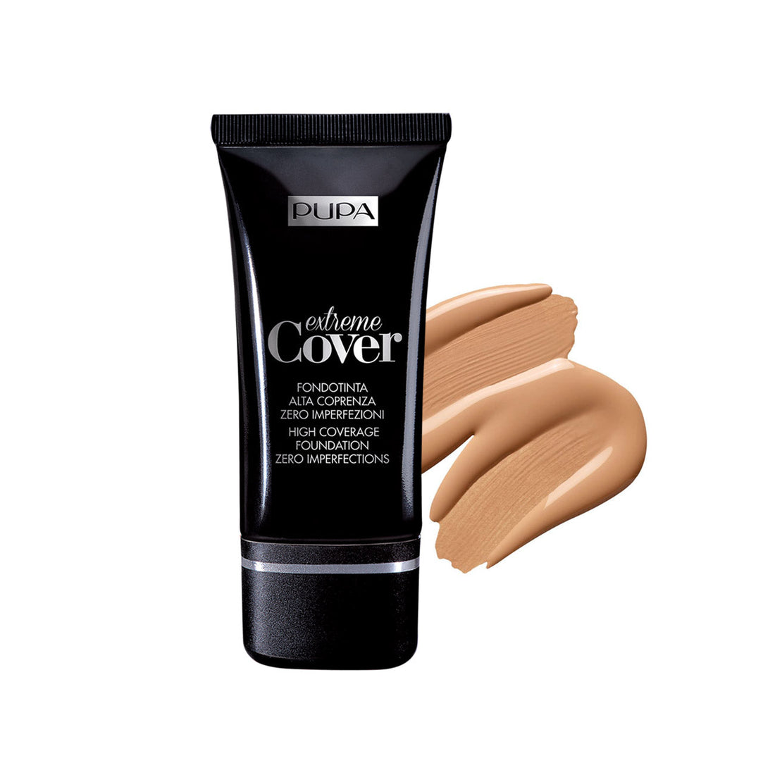 Pupa Extreme Cover Foundation — fondotinta alta copertura 050 Deep Sand