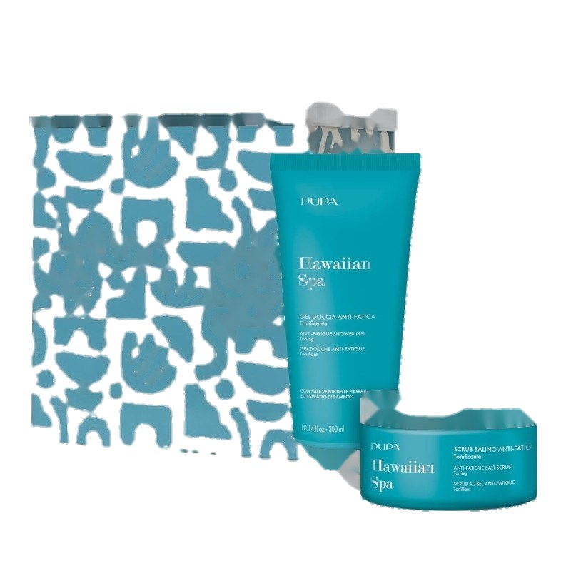 Set Pupa Hawaiian Spa (sh/gel/300ml + b/scrub/350g)