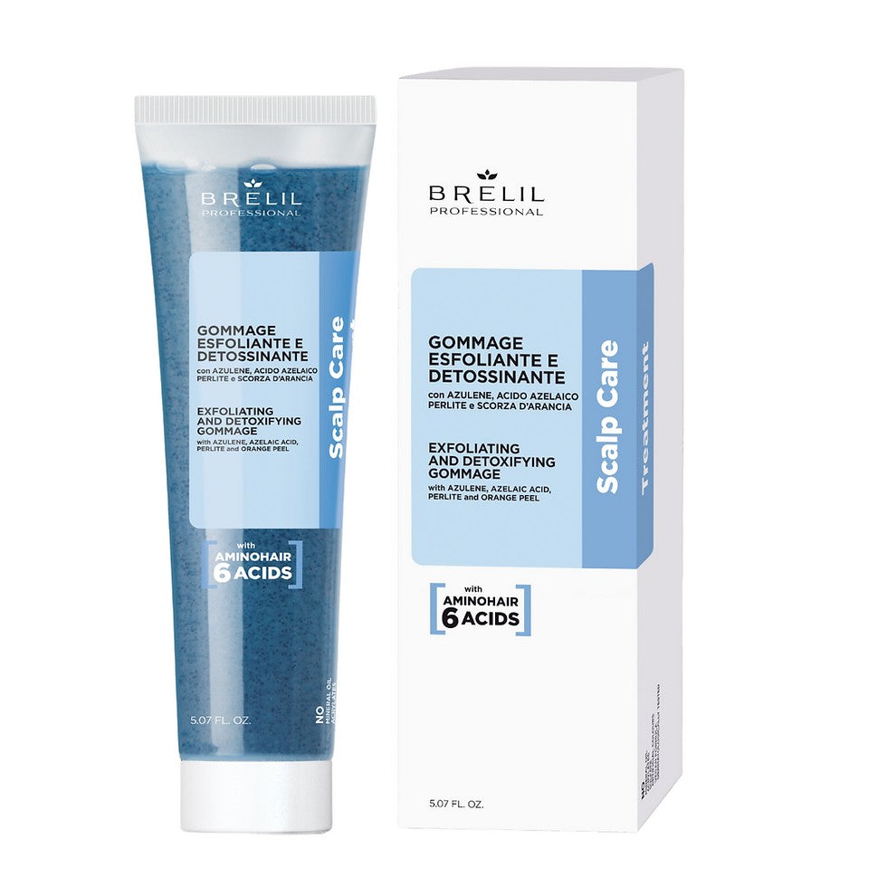 Brelil Scalp Cura Trattamento Gommage 150 ml — Detox peeling pokožky hlavy