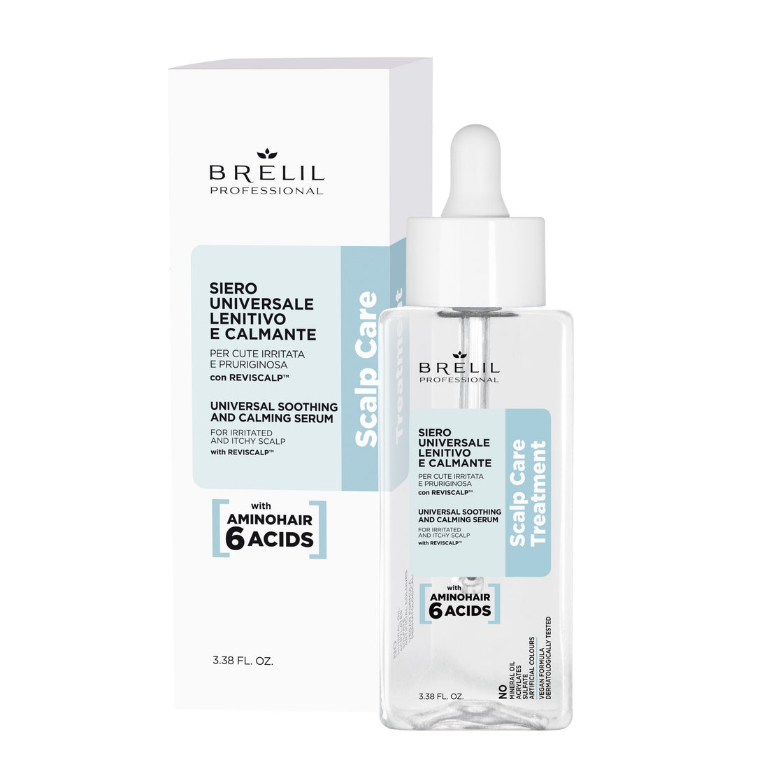 Brelil Scalp Care Trattamento lenitivo Siero 100 ml — Zklidňující sérum na pokožku hlavy