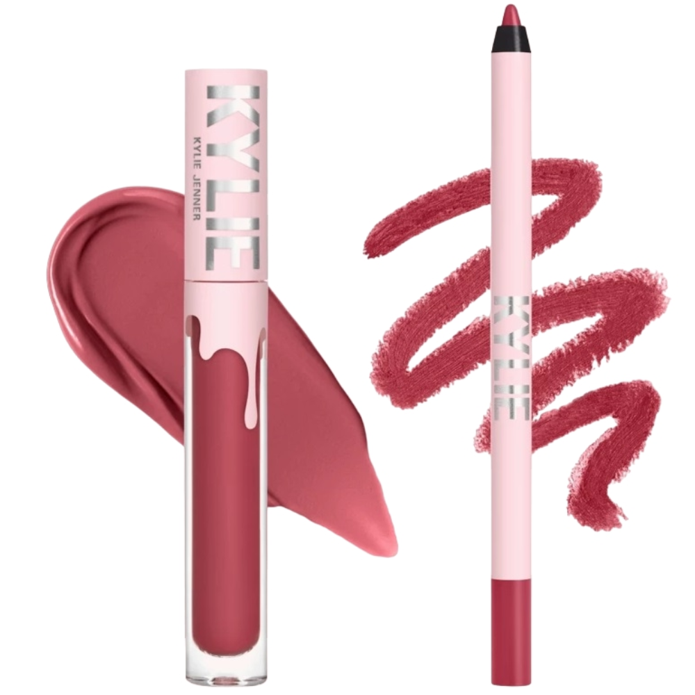 Kylie cosmetics Matta nestemäinen huulipuna + huulikynäsetti Sävy: 103 Better Not Pout