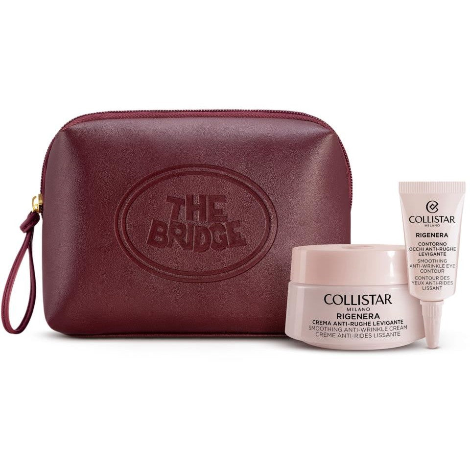 Collistar Cofanetto Rigenera kräm 50 ml + ögonkräm 5 ml + pouch — Hudvårdsset