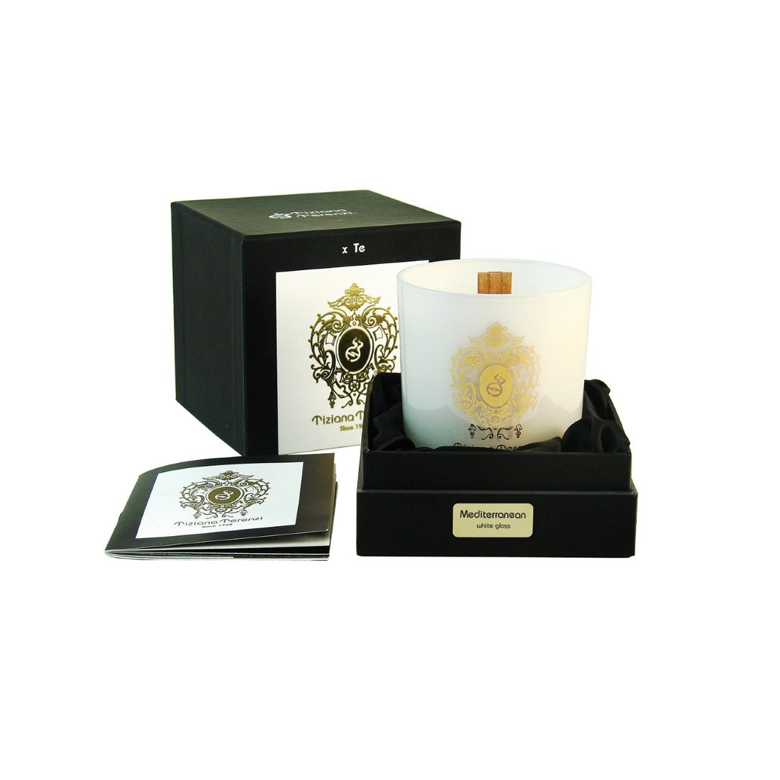 Tiziana Terenzi Mediterranean White Glass 170 g — Candela profumata