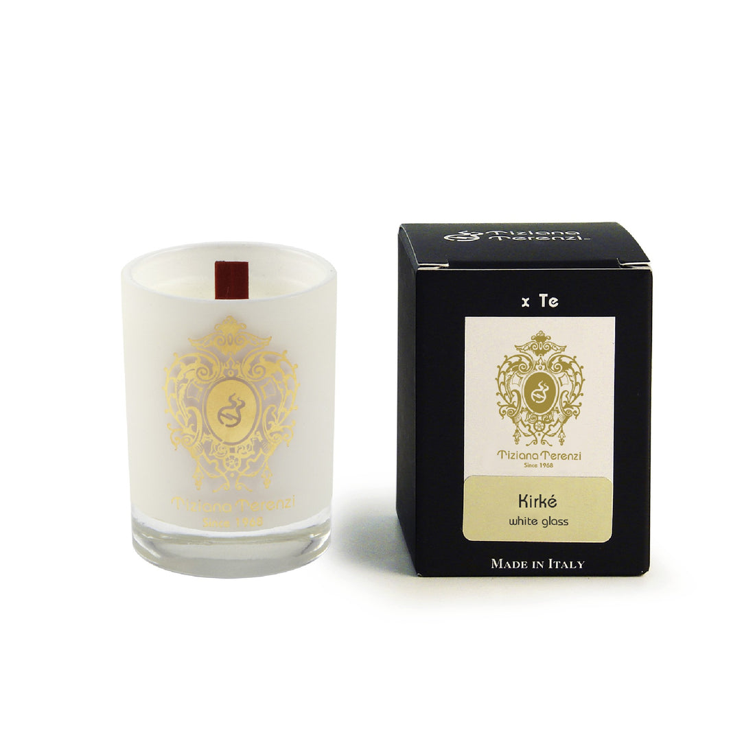 Tiziana Terenzi Kirke White Glass 35 g — Candela profumata